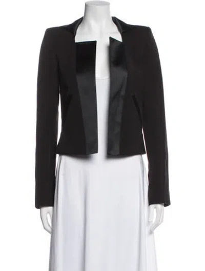 Pre-owned Balmain Wool Blazer In Black