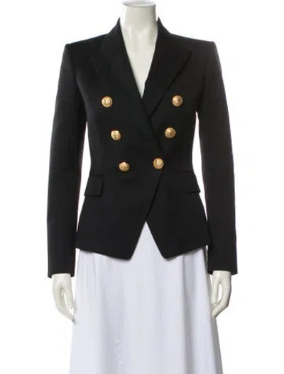 Pre-owned Balmain Wool Blazer In Multi