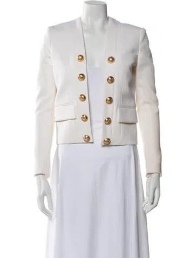 Pre-owned Balmain Wool Blazer In Multicolor