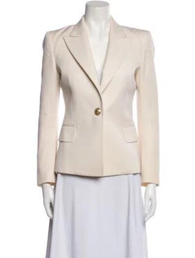 Pre-owned Balmain Wool Blazer In Pink