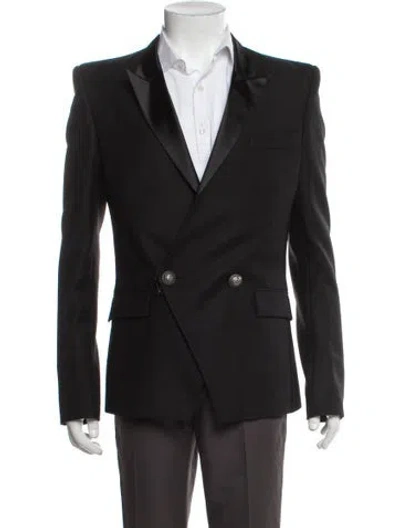Pre-owned Balmain Wool Blazer W/ Tags In Black