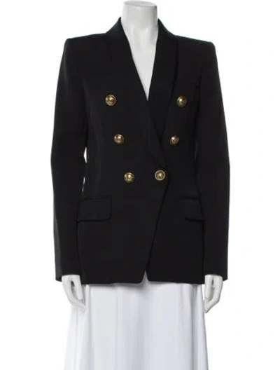 Pre-owned Balmain Wool Blazer W/ Tags In Black