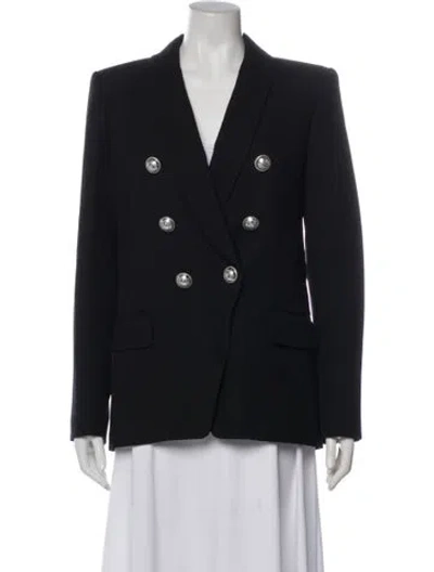 Pre-owned Balmain Wool Blazer W/ Tags In Black