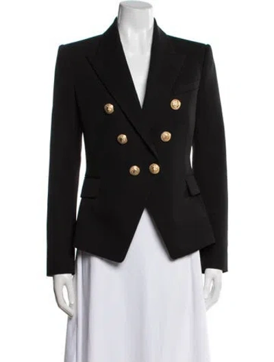 Pre-owned Balmain Wool Blazer W/ Tags In Black