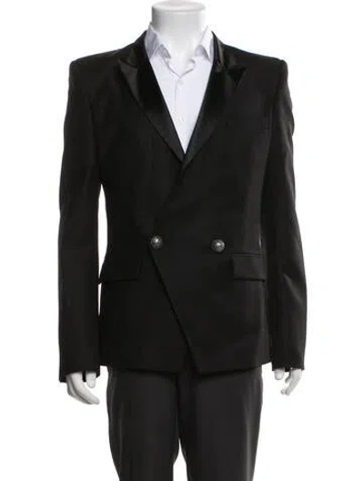 Pre-owned Balmain Wool Blazer W/ Tags In Black