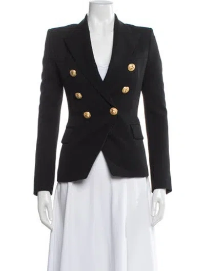 Pre-owned Balmain Wool Blazer W/ Tags In Gray