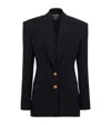 Balmain Virgin Wool Jacket In Black