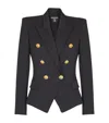 Balmain Wool Double-breasted Blazer