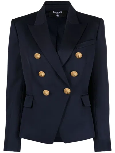 BALMAIN BALMAIN WOOL DOUBLE-BREASTED JACKET