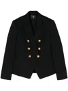 Balmain 6-button Double-breasted Wool Blazer