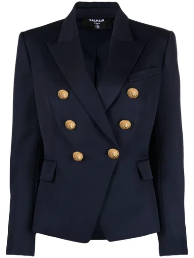 BALMAIN BALMAIN WOOL DOUBLE-BREASTED JACKET