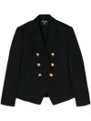 Balmain 6-button Double-breasted Wool Blazer