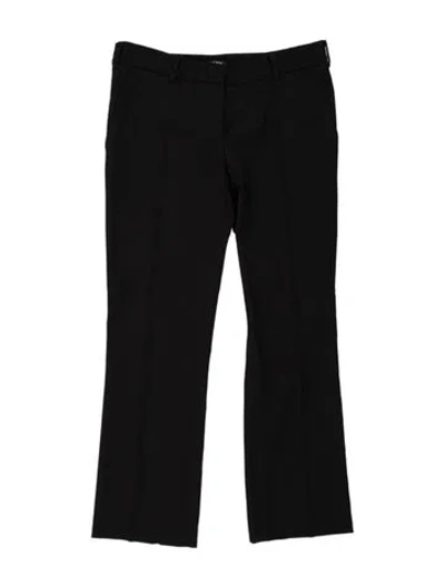 Pre-owned Balmain Wool Flared Pants In Multi