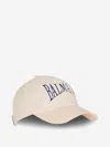 Balmain Embroidered-logo Baseball Cap In Neutral