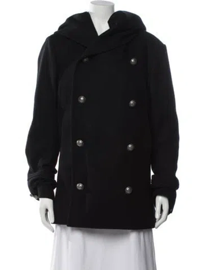 Pre-owned Balmain Wool Jacket In Black