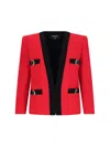 Balmain Jackets In Red