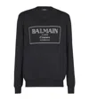 Balmain High Fashion Knit Sweater In Black