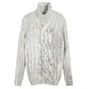 Balmain Brown Wool Sweater In Gray