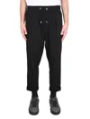 Balmain Wool Pants In Black