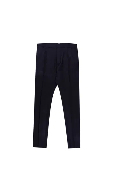 Balmain Wool Pants In Black