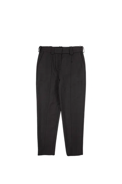 Balmain Wool Pants In Black
