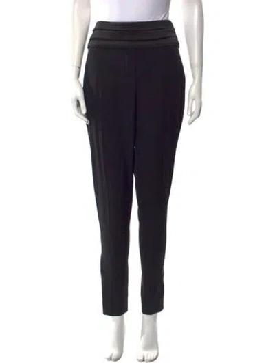 Pre-owned Balmain Wool Skinny Leg Pants W/ Tags In Black
