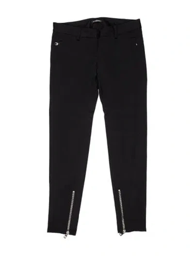 Pre-owned Balmain Wool Skinny Leg Pants W/ Tags In Black