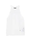 Balmain Wool Top In White