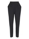 Balmain Wool Slim Tailored Trousers