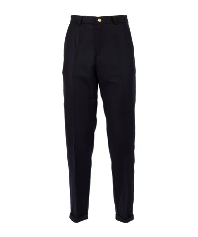 Balmain Wool Trousers In Animal Print