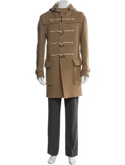 Pre-owned Balmain Wool Utility Jacket In Neutral