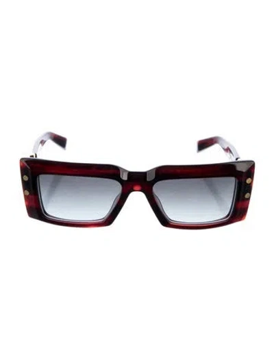 Pre-owned Balmain X Akoni Square Sunglasses