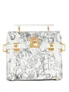 Balmain X Disney 1945 Graphic-print Tote Bag In White