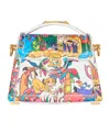 Balmain X Disney Small Dynasty Bag In Multicolor