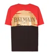 Balmain X Disney Sunset-print T-shirt In Multi