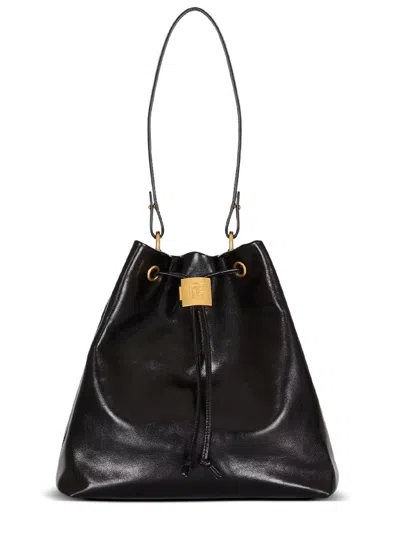 Balmain Zaino "pulse" Convertibile In Pelle