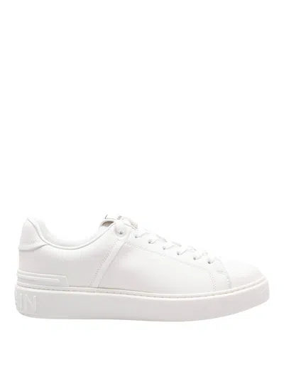 BALMAIN ZAPATILLAS - BLANCO