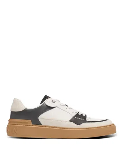 BALMAIN ZAPATILLAS - GRIS CLARO