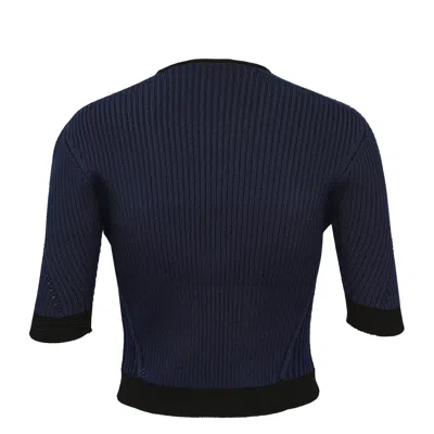 Balmain Zipped Short Sleeves Top