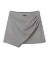 Balmain Zippered Shorts In Multi