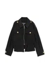 Balmain Zip-up Jacket In Black