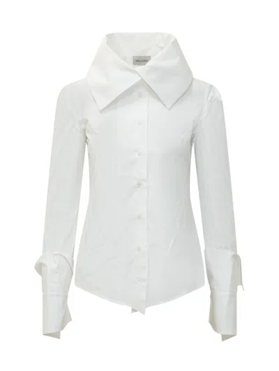 Balossa Classic Button-up Shirt In White