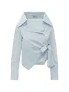 Balossa Nora Wrap-style Shirt In Multi