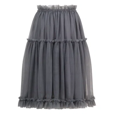 Balou Grey Womens Tulle Skirt
