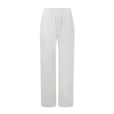 Balou Women's High Waist Linen Trousers White