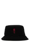Balr. Embroidered Cotton Bucket Hat In Black