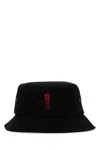Balr. Embroidered Cotton Bucket Hat In Black