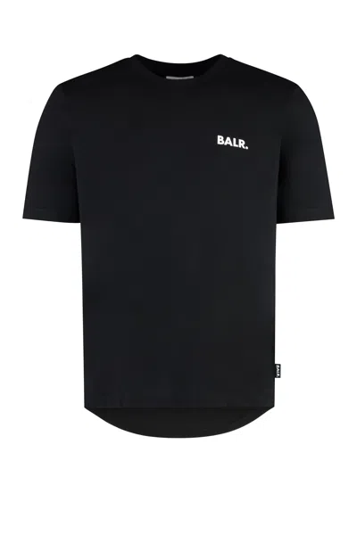 Balr. Cotton Crew-neck T-shirt In Black