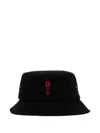 Balr. Embroidered Cotton Bucket Hat In Black