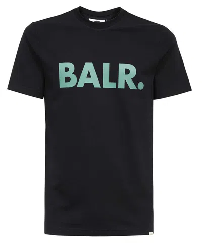 Balr. Logo Cotton T-shirt In Black